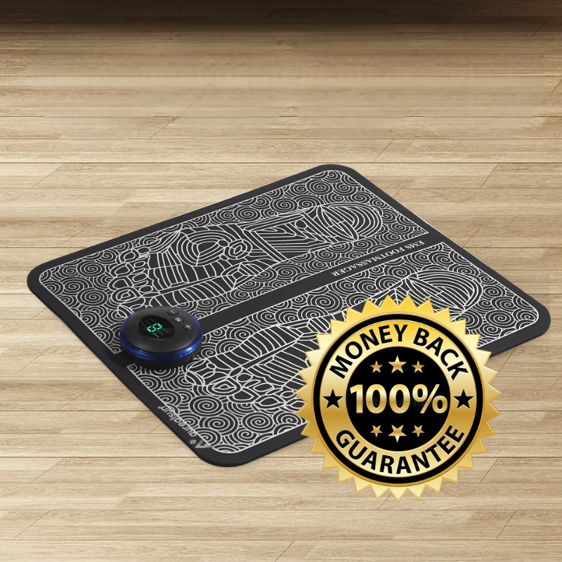 Portable EMS Foot Massager Pad – Foldable & Rechargeable