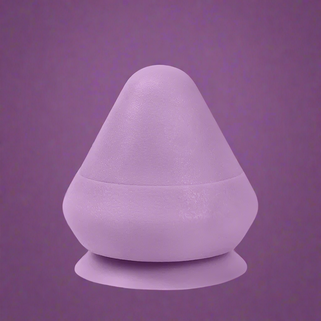 Wall-Mounted Silicone Massage Cone