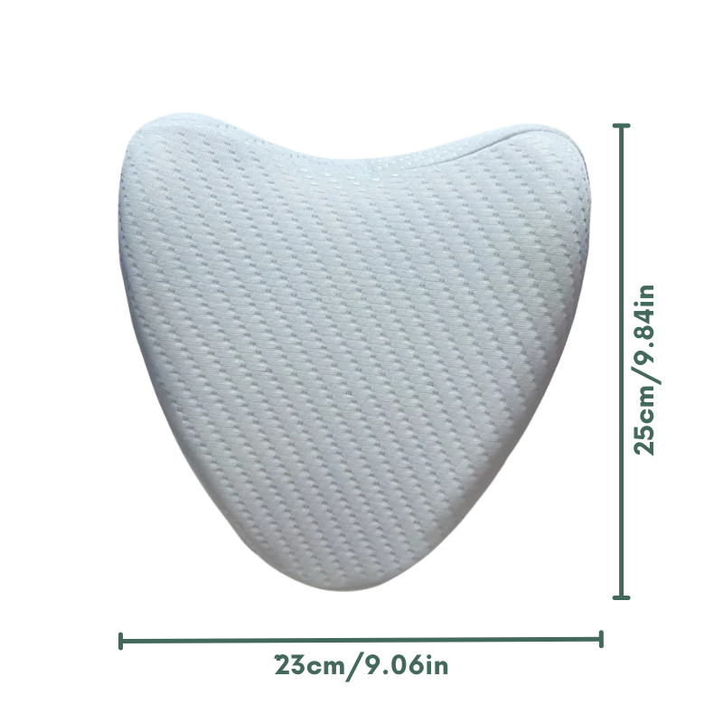 Heart-Shaped Memory Foam Leg Pillow – Soft Ergonomic Knee Support