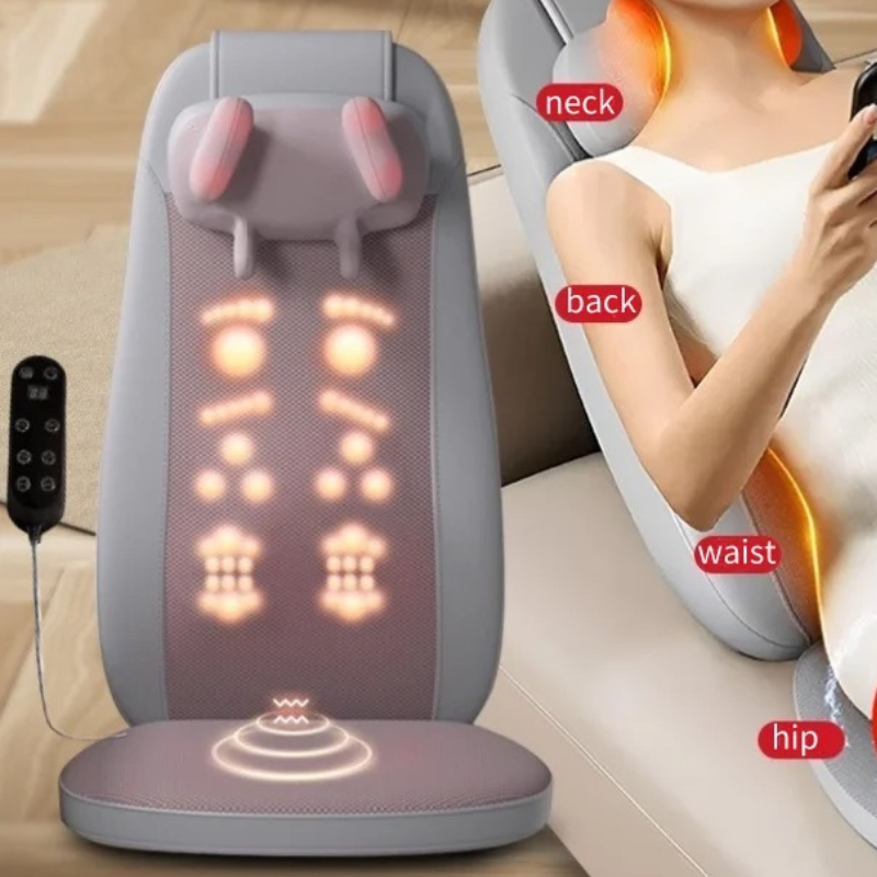 Shiatsu Pro Massage Chair Pad with Heat