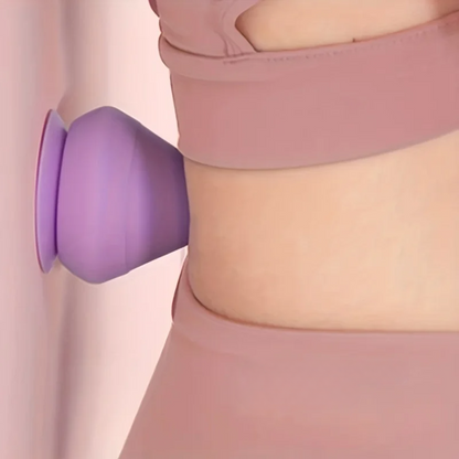 Wall-Mounted Silicone Massage Cone