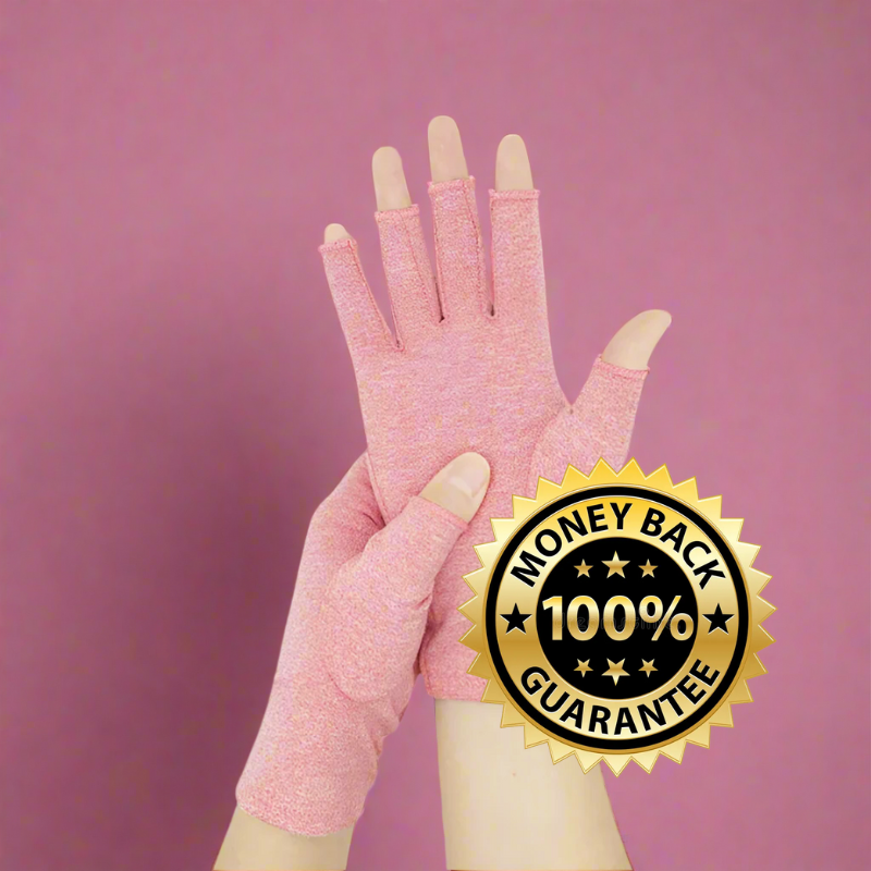 Breathable Compression Gloves – Open-Finger Support