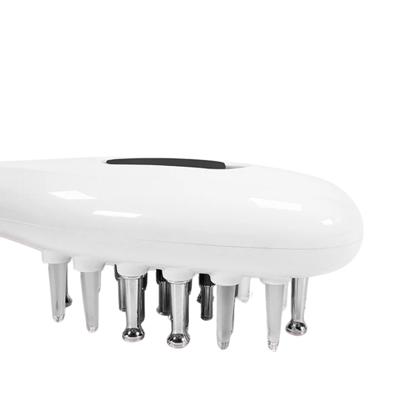 Electric Scalp Massage Comb – LED Light, EMS and Vibration
