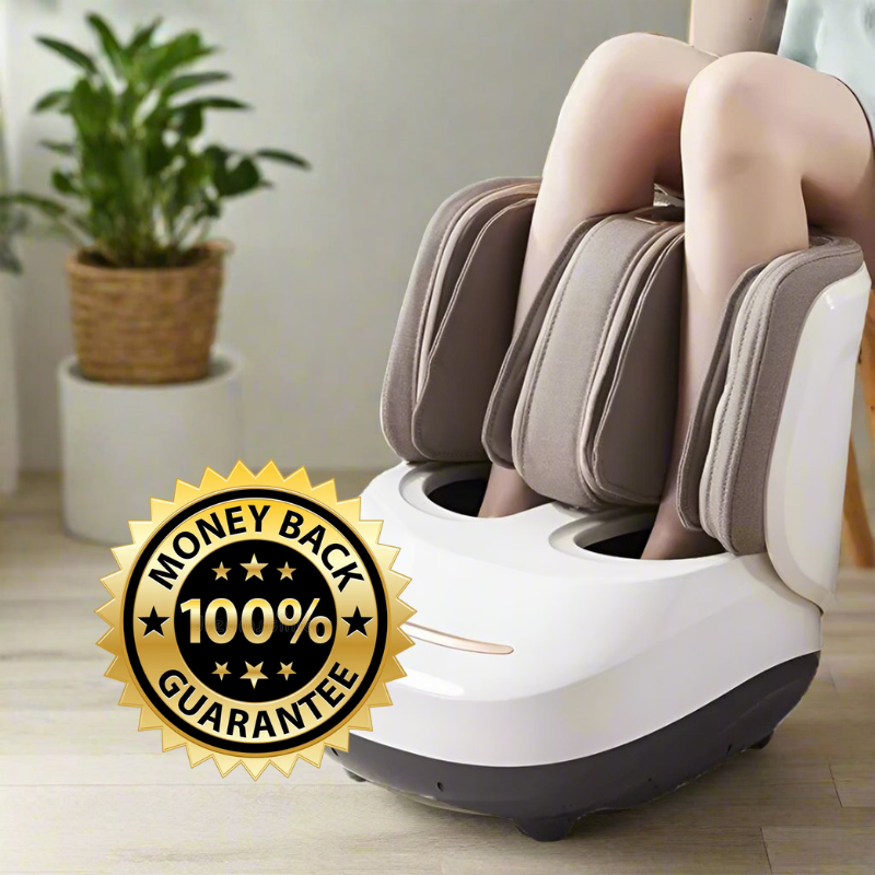 Ultimate 360° Foot, Ankles and Calves Massager with 9 Heat Levels