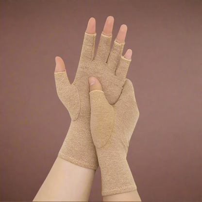 Breathable Compression Gloves – Open-Finger Support