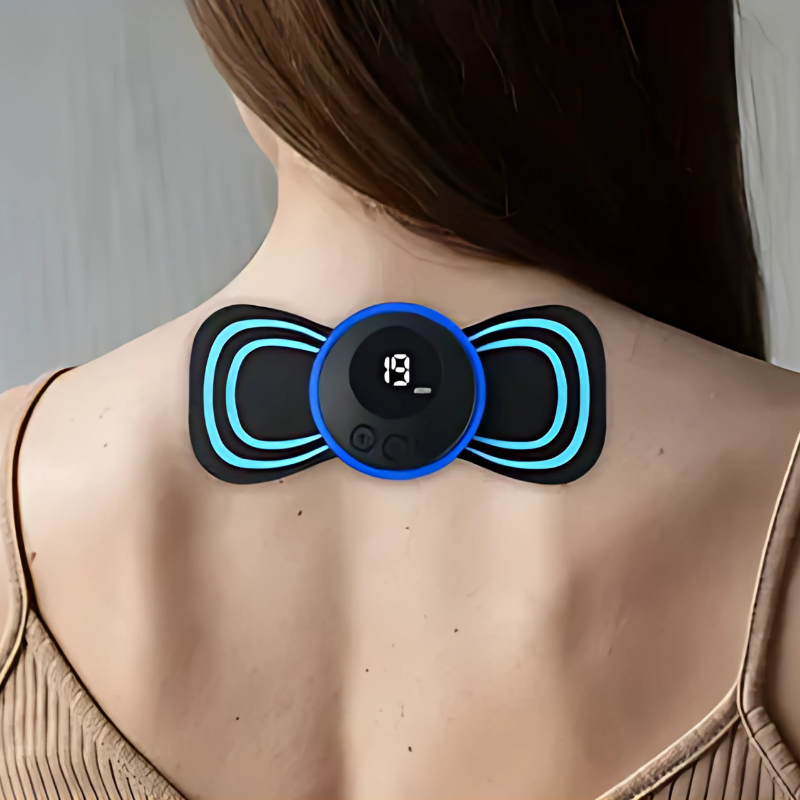 Portable EMS Neck &amp; Body Massager – Wireless &amp; Rechargeable