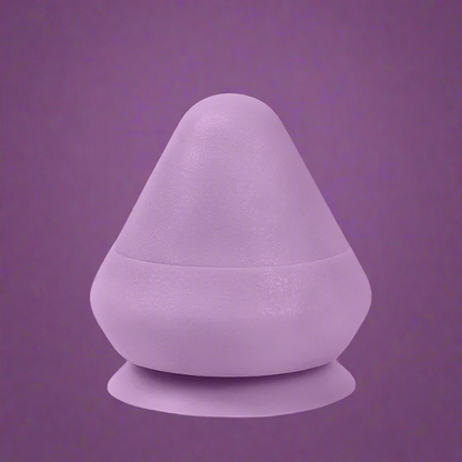 Wall-Mounted Silicone Massage Cone