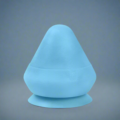 Wall-Mounted Silicone Massage Cone