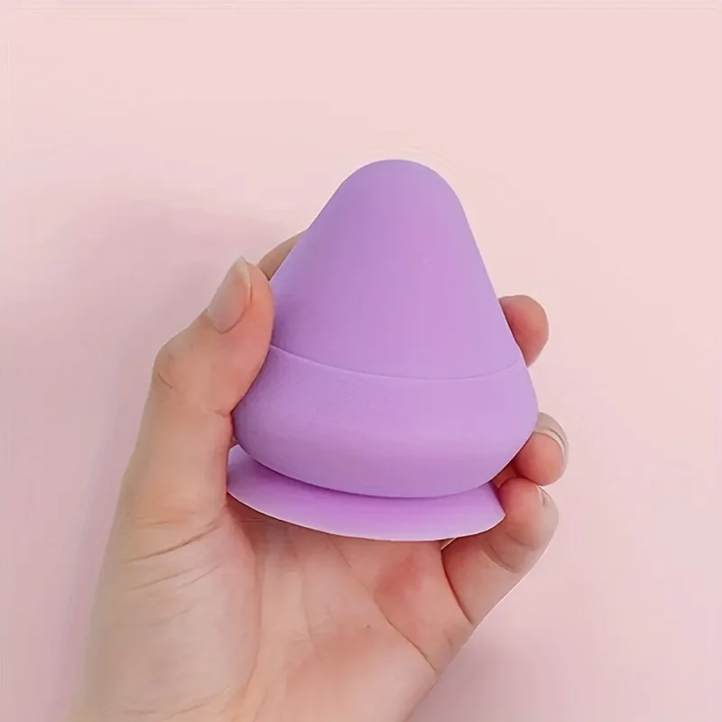 Wall-Mounted Silicone Massage Cone