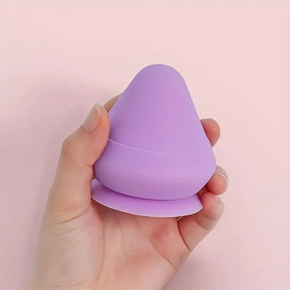 Wall-Mounted Silicone Massage Cone
