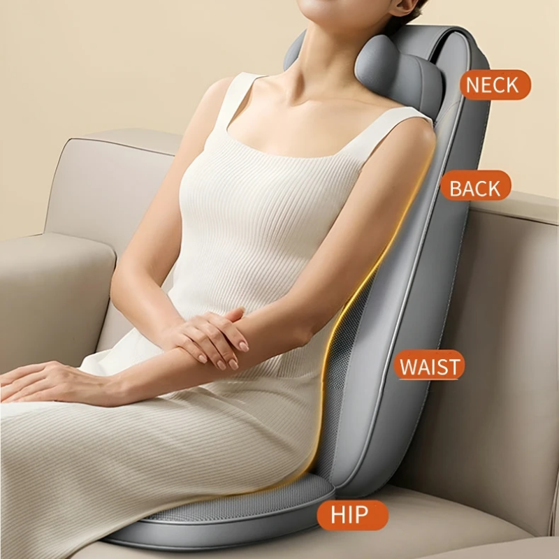 Shiatsu Pro Massage Chair Pad with Heat