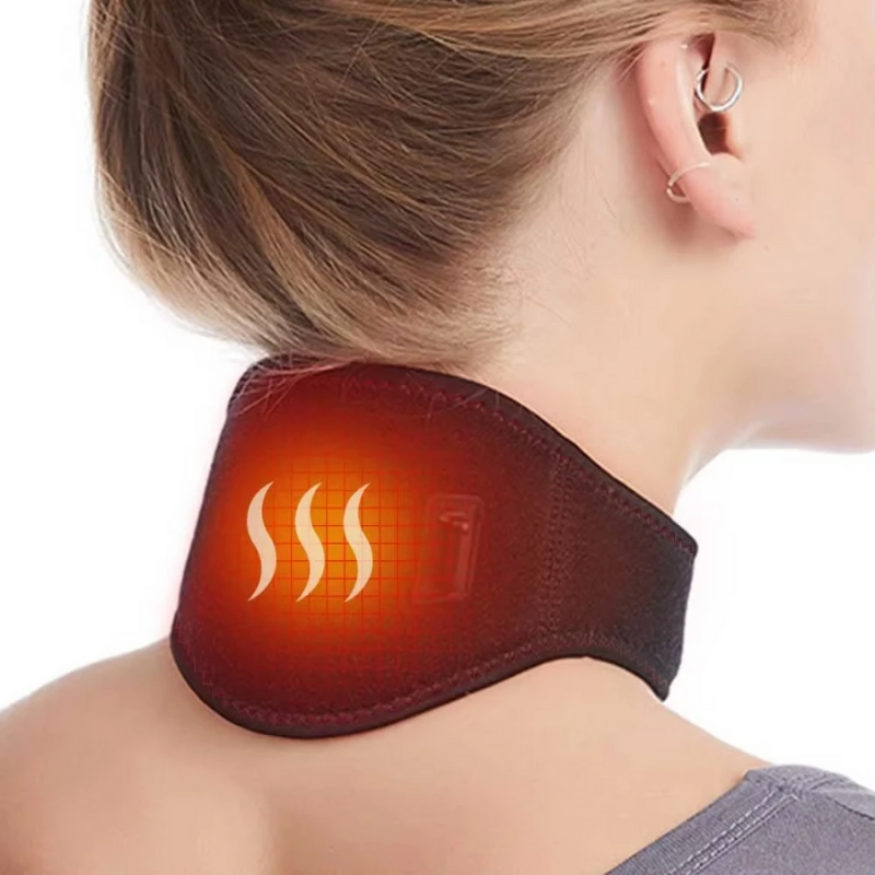 USB Electric Neck Heating Wrap – Adjustable Hot Compress