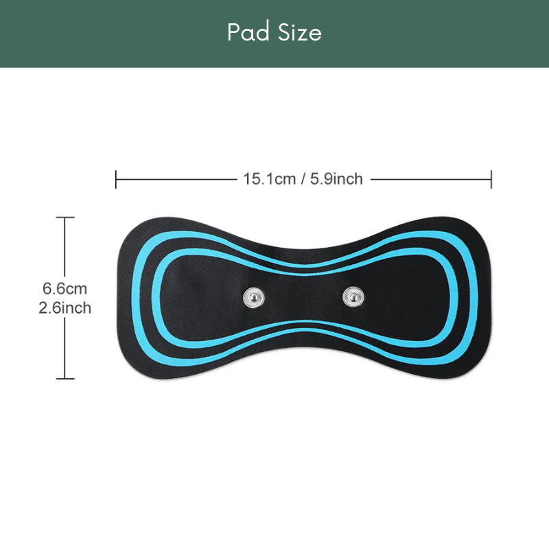 Portable EMS Neck &amp; Body Massager – Wireless &amp; Rechargeable