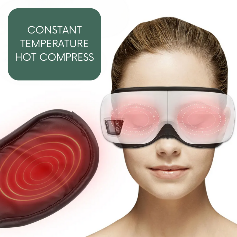 Smart Airbag Eye Massager with Hot Compress