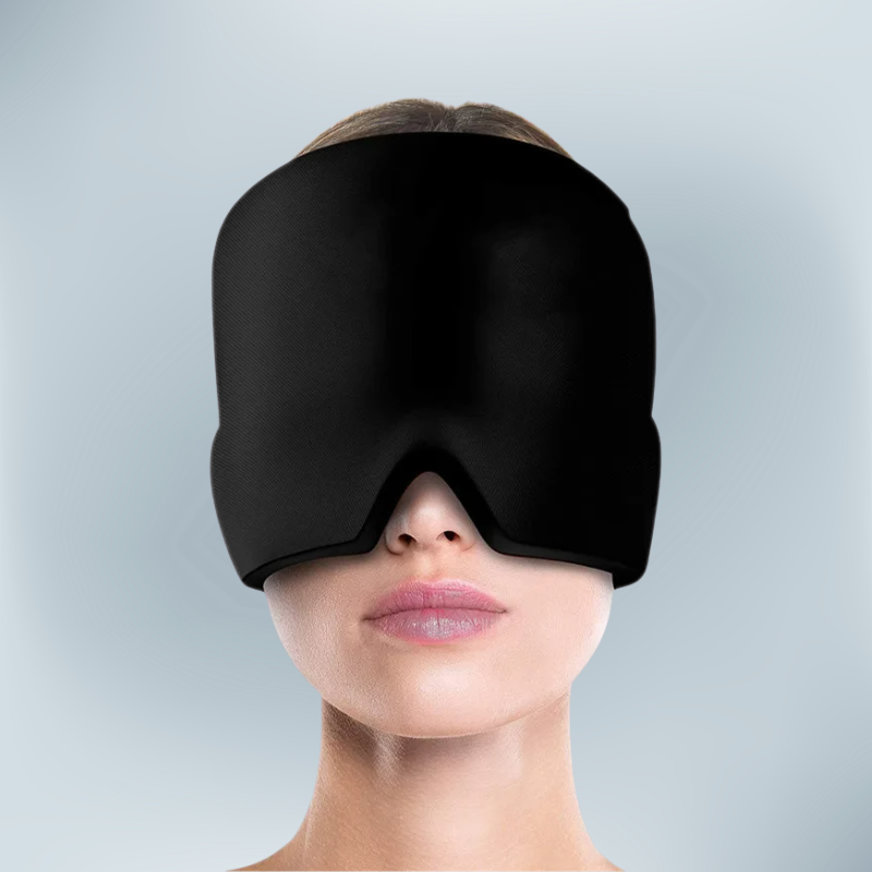 Hot &amp; Cold Gel Head Wrap – Reusable Therapy Cap for Comfort &amp; Relaxation