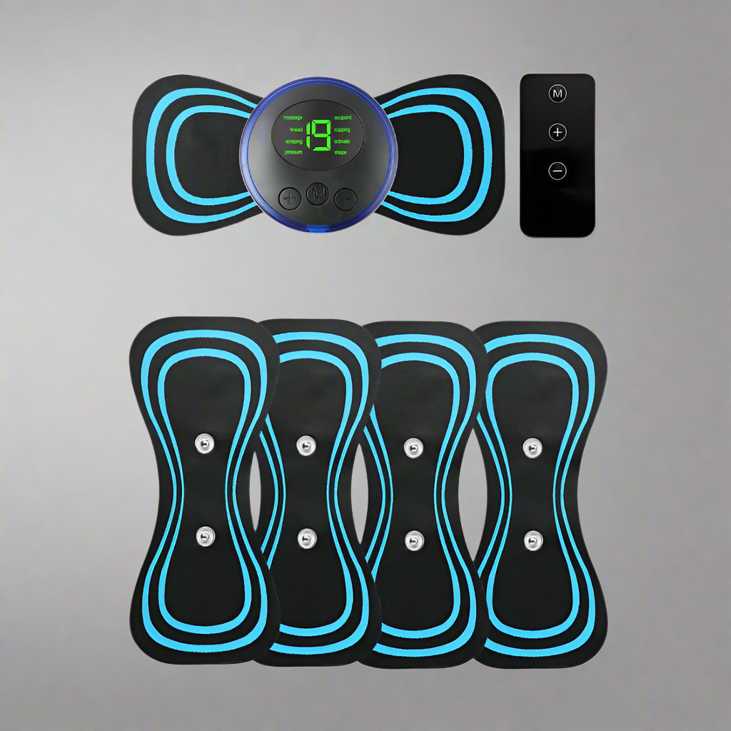 Portable EMS Neck &amp; Body Massager – Wireless &amp; Rechargeable