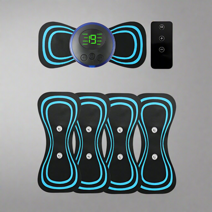Portable EMS Neck &amp; Body Massager – Wireless &amp; Rechargeable