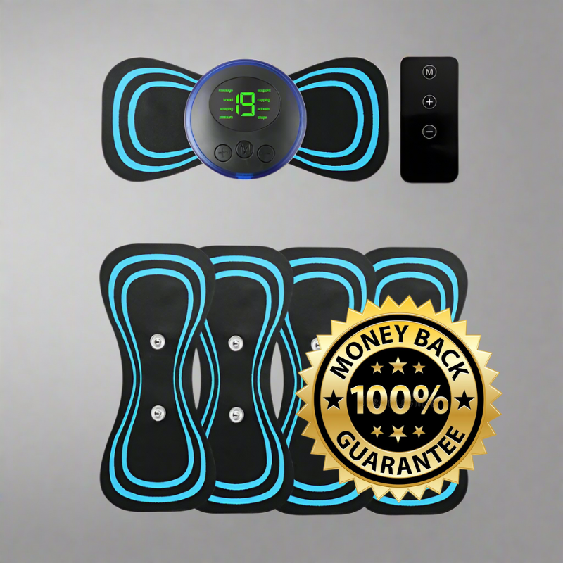 Portable EMS Neck &amp; Body Massager – Wireless &amp; Rechargeable