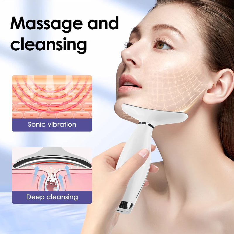 Facial Skin Light Therapy Device